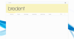 Desktop Screenshot of bredent.hr